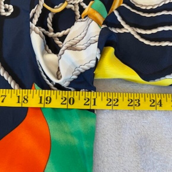 Rare Vintage Lauren Ralph Lauren 90's 100% Silk Shirt Blouse Button Down 10 - Picture 8 of 15